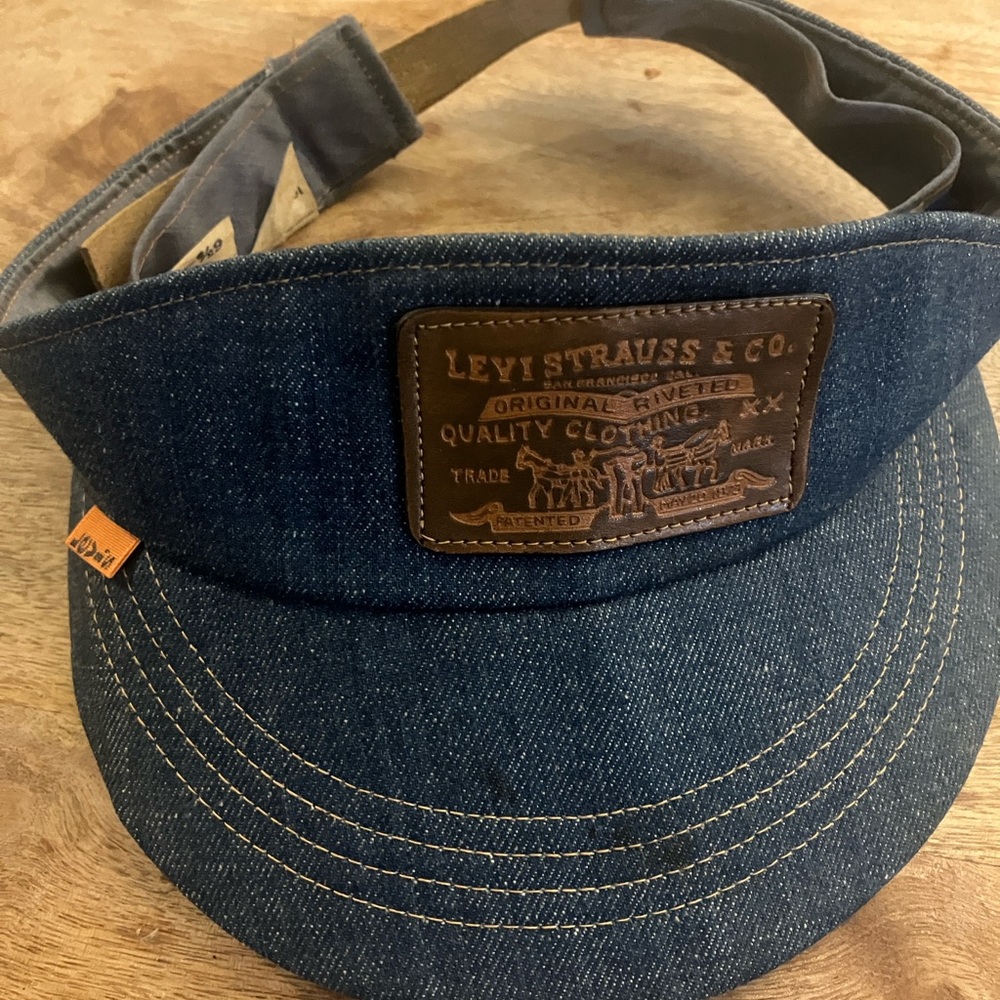 Levi’s Vintage Orange Tab Denim Visor (70s)